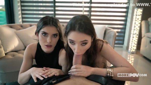 Stefanys Surprise With Liya Silver, Li Ya And Stefany Kyler - hotmovs.com on poweredporn.com