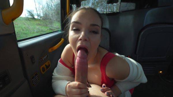 Big ass female taxi driver pleases client with more than just a free ride - hellporno.com on poweredporn.com