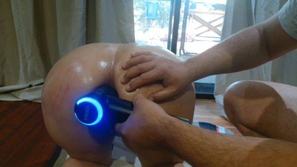 Anal Fucked By Sex Machine - desi-porntube.com - India on poweredporn.com