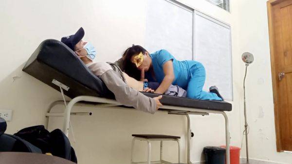 This Is Hot!! Doctor With Few Scruples Agrees To Make Homemade Porn With Her Consultation Patient - hclips.com on poweredporn.com