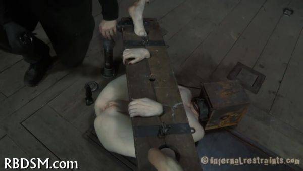 Gagged Babe Gets Lusty Torturing - videomanysex.com on poweredporn.com