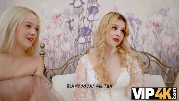 Sara Bork's groom shares his bride with her Russian friends after the wedding - sexu.com - Russia on poweredporn.com