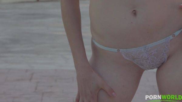 First Try at Fingering - Sexy Newbie's Solo Scene - PornWorld - hotmovs.com on poweredporn.com