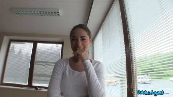 Ava Dalush gets drilled by a massive cock in public gym - POV action - sexu.com - Britain on poweredporn.com