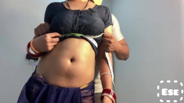 Bhabhi Got Angry On Tailor And Fucked With Him - desi-porntube.com - India on poweredporn.com