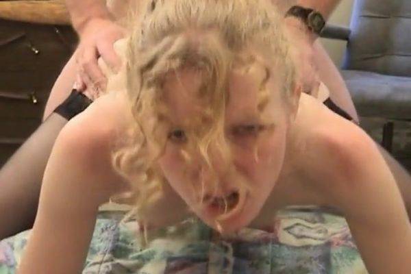 Innocent amateur takes anal and does ATM to please her BF - xhand.com on poweredporn.com