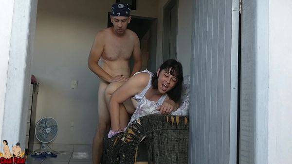 Pee Outside And Makes Me Clean Her Wet Pussy - hclips.com - Brazil on poweredporn.com