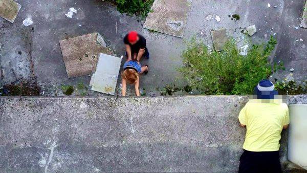 We Made Love In This Abandoned Building But It Wasn T Empty - hclips.com - France on poweredporn.com