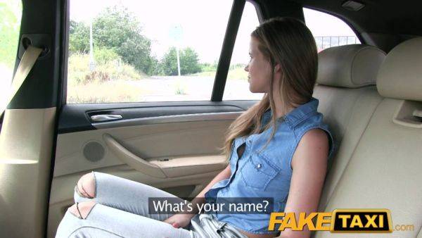 Sarah Kay gets a wild ride with a driver's big cock in public POV - sexu.com - Czech Republic on poweredporn.com