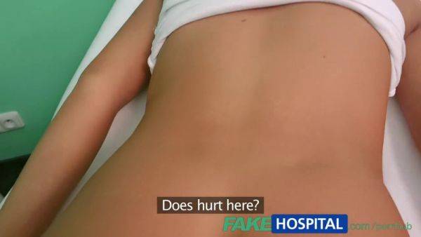 Mia Manarote gets her shaved pussy pounded by doctors in fakehospital POV - sexu.com - Czech Republic on poweredporn.com