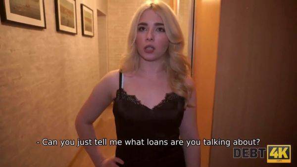 Maria Hurricane seduces loan agent for a wild debt-canceling POV sex session - sexu.com - Russia on poweredporn.com