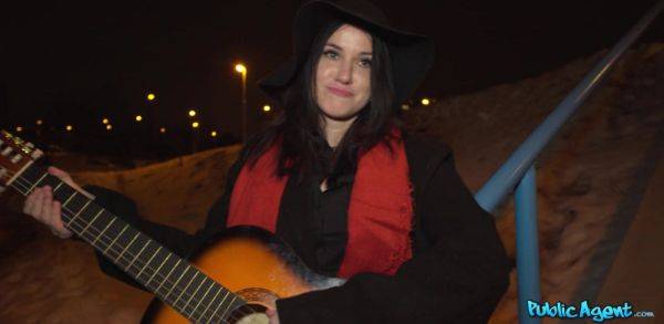 Blow My Flute Then We'll Fuck part 1 - POV reality sex with street musician babe - xtits.com - Czech Republic on poweredporn.com