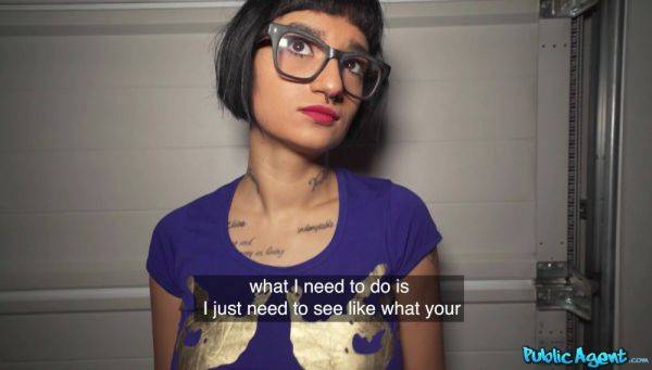 Nerdy French Brunette Fucks - Hot French Cock Rider - Erik Everhard - xtits.com - France - Czech Republic on poweredporn.com