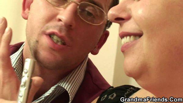 Old Lady & her busty friends ride POV-style with big tits and fat asses - sexu.com - Czech Republic on poweredporn.com