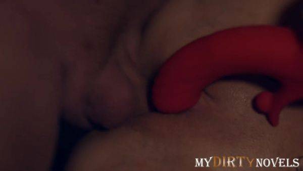 Sexual play of a couple in a dark room - hotmovs.com on poweredporn.com