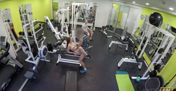Fucked at the gym and filmed without knowing - alphaporno.com on poweredporn.com