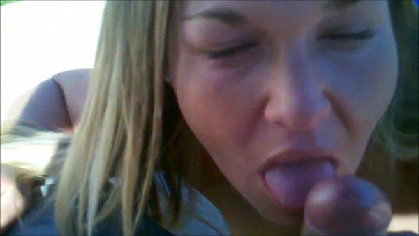 Blonde Milf Sucking His Cock - hclips.com on poweredporn.com