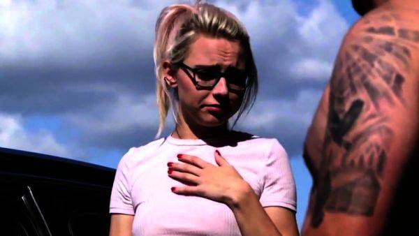 Voyeur GF teases BF who jerks outdoor - drtuber.com on poweredporn.com