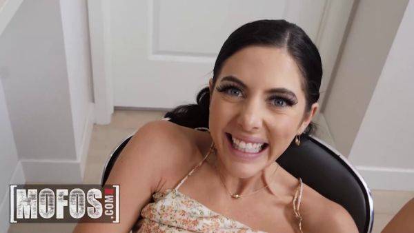 Theodora Day asks Robby Echo to help her satisfy her wild side with her new toy from her BF - sexu.com on poweredporn.com