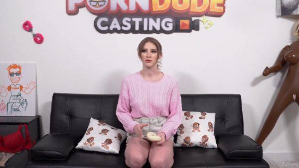 Melody Marks' Hardcore Casting Couch Debut - anysex.com on poweredporn.com