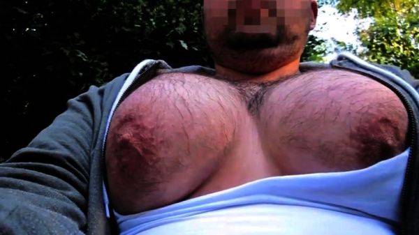 Massive manboobs - drtuber.com on poweredporn.com