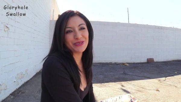 GloryholeSwallow - Elli's 1st Visit - hotmovs.com on poweredporn.com