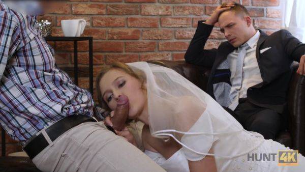 It's the last chance for the future wife Stacy Cruz to enjoy someone else's dick while her fiance is watching - anysex.com on poweredporn.com