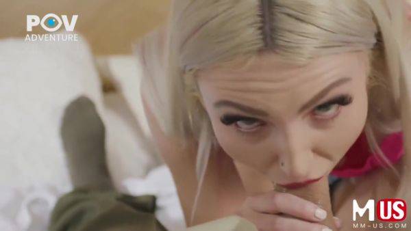 Petite Blonde Rides Her Stepdads Dick With Britt Blair - hotmovs.com on poweredporn.com