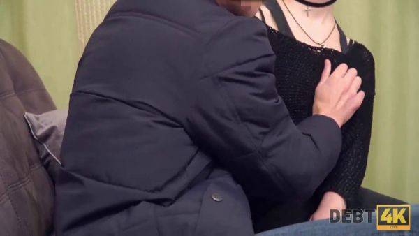 Russian teen with red hair goes wild and returns debt with orgasmic bang - sexu.com - Russia on poweredporn.com