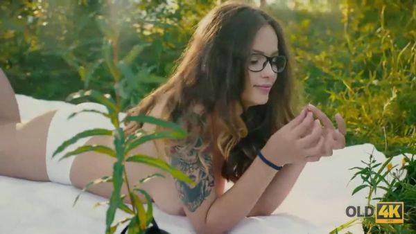 Hot Stepdaughter & Old Stepdad Get Wild in OLD4K Outdoor Fucking - sexu.com - Czech Republic on poweredporn.com