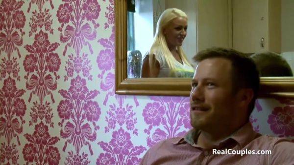 Filming a Couple Talking about themselves goes Sour - hotmovs.com on poweredporn.com