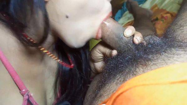 Deshi Cute Hot Sexy Bhabhi Blowjob Sex - hclips.com - India on poweredporn.com