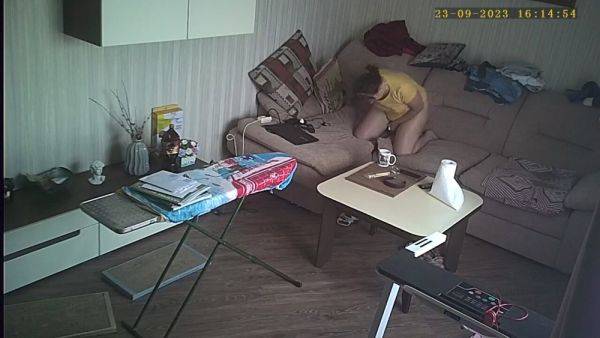 Yer nude masturbation in front of hidden cam - voyeurhit.com on poweredporn.com