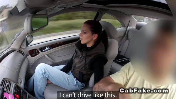 Euro Redhead Wanks And Fucks In Taxi - hclips.com on poweredporn.com