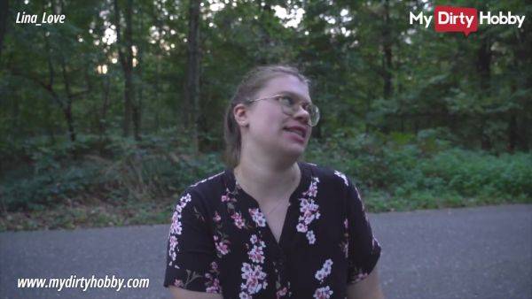 My Dirty Hobby - Brunette picks up hiker and swallows his cum - hclips.com - Germany on poweredporn.com