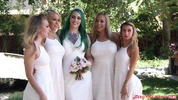 Bitches attend wedding party where they fuck like sluts in group scenes - xbabe.com on poweredporn.com