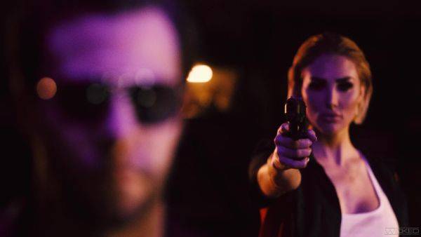 Blonde hottie ends up throating the cock and enjoying sperm on face - xbabe.com on poweredporn.com