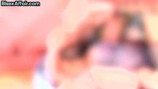 Bisexual busty babe pussyfucked in MMF 3some after BJ - hotmovs.com on poweredporn.com