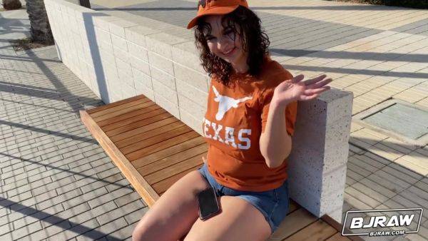 Crystal Gets A Long Horn - BJRaw - hotmovs.com on poweredporn.com