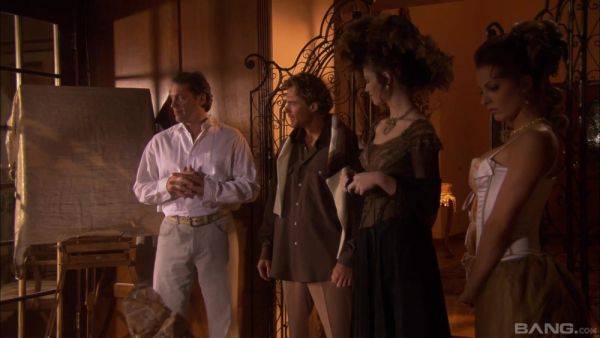 Clasys sluts are keen to share dick and devour the inches in each hole - xbabe.com on poweredporn.com