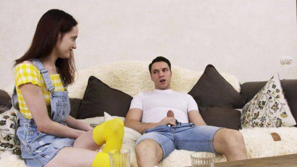 Young slut takes it hard in the ass after crazy blowjob - hellporno.com on poweredporn.com