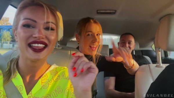 Two teens - one cock for the ass - anysex.com on poweredporn.com