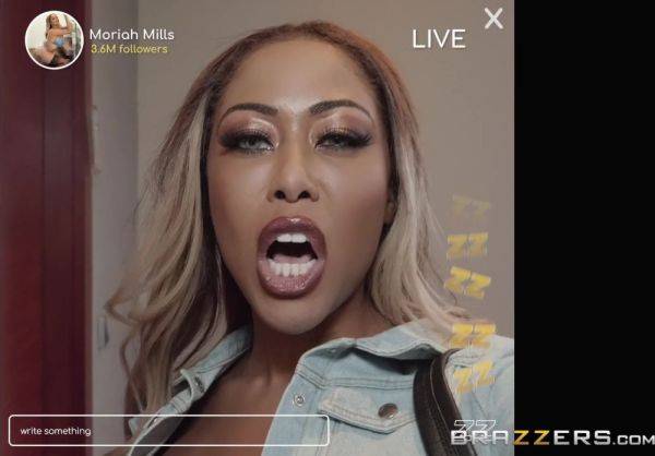 Thrilling XXX interracial threesome with ebony Moriah Mills and blonde Nicolette Shea - xtits.com on poweredporn.com