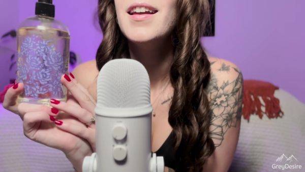 Peaceful & Calming Asmr For Self Care Yoga With Grey - hclips.com on poweredporn.com