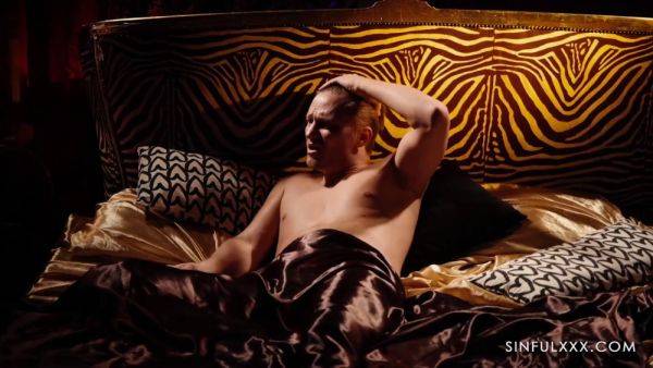 SinfulXXX bangs cheating wife's ass while husband watches with big tits and cock - sexu.com on poweredporn.com