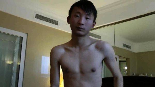 Fit Chinese Boy Bound Cum With Shower - drtuber.com - China on poweredporn.com