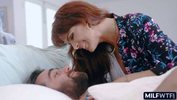 Syren Lee makes him feel better with her big tits and hugetits - sexu.com on poweredporn.com