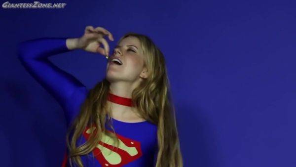 Supergirl Turned Evil - Cosplay Fetish Babe - videomanysex.com on poweredporn.com