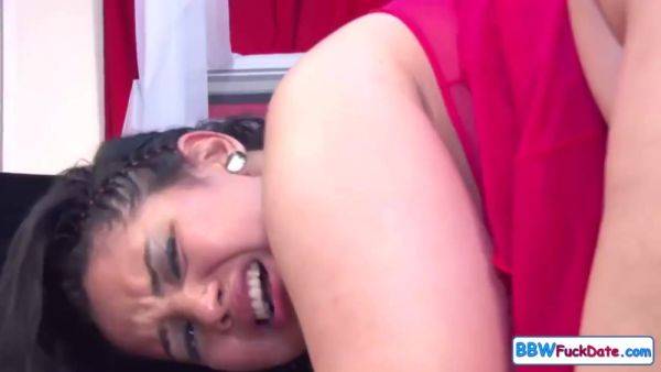 Spanish Bbw Gets Deep Anal And Creampie - hotmovs.com - Spain on poweredporn.com