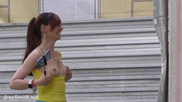 Jeny Smith In Ops Shorts - hclips.com on poweredporn.com